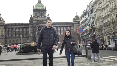 Boy unwillingly let cute GF have sex for money with stranger