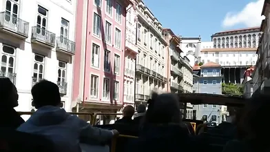Slut Swallowing Cumr on a Tour Bus