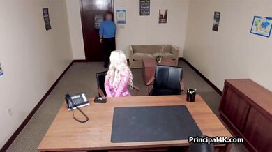 PAWG milf gets down on lucky principal