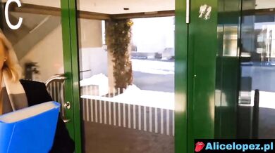 Curious student gets fucked in a car