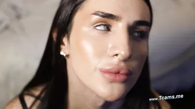 Goddess Latina Trap Loves Sucking Her Dildo Toy