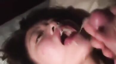 Chinese Girlfriend Swallow Cum