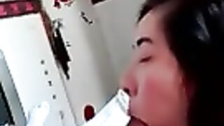Asian Blowjob Cum In Mouth