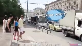 AMWF Volkova Regina, Semyonova Tanya Russian Girl Sexy Bisexual Couple Enjoy Interraical Sex Airbnb Host Bring Korean Guys Boyfriend Underwear Dancing In Rainy Day Double Date - Tanya Tanya