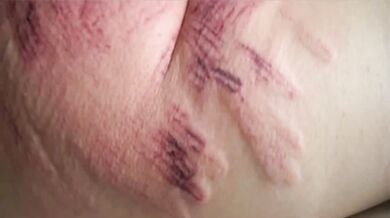 Final Caning For Asian Wife