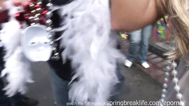 Mardi Gras Street Action