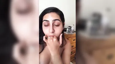 Paki Slut Self Spitting