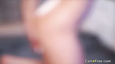 Skinny Naughty Babe Self Fucking with Sex Toys