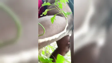 Pakistan boy digging in my sloppy wet pussy in the forest