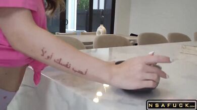 Alina Angel Step Daughter get Fucked by Husband Friend