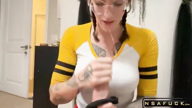 Stepmom Puts on Cum Soaked Panties after Stepsis had me Cum on them vol1