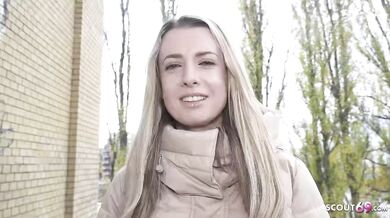 GERMAN SCOUT - Adriana Sweetblonde