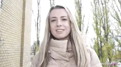 GERMAN SCOUT - Adriana Sweetblonde