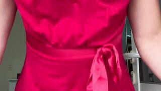 Excited Bouncing Tits Ready for Valentine's Day