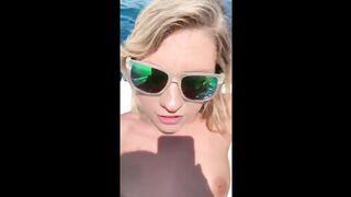 Threesome On A Boat