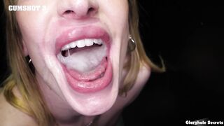Gloryhole Secrets - Cumpilation With Hot Babes Getting HOT JIZ In Their Mouths - Daisy Stone
