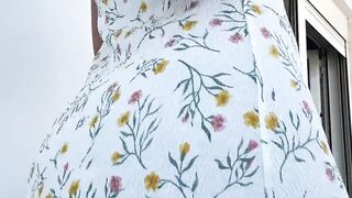 Sexy Wife Letting the Butt Cheeks Breathe