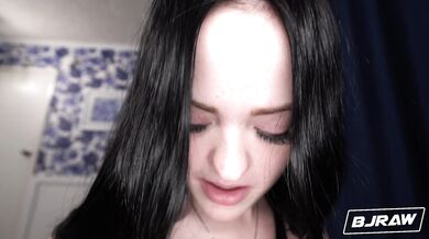 BJRAW Imani Valor's cum splattered face