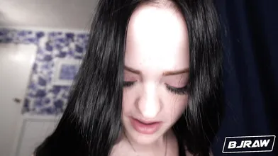 BJRAW Imani Valor's cum splattered face