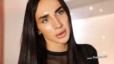 Hottie Latina Passionately Strokes Her Penis