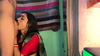Beautiful Indian Wife Deep Throat Blowjob