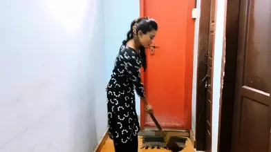 18 Year Old Indian Maid Has Sex With Her House Owner