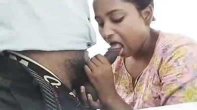 Indian College Teaching Sucking Her Colleague Big Cock
