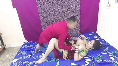 Indian Wife On Anniversary Night Sex With Husband