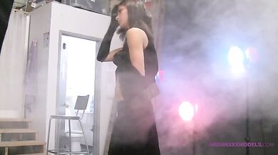 Beautiful 18 Year Old Skinny Indian Striptease Casting