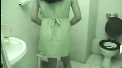 Young Indian Wife Taking Shower After Rough Sex
