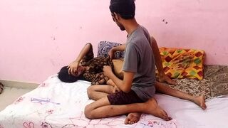 Indian Couple In Their Love Time Sucking and Fucking