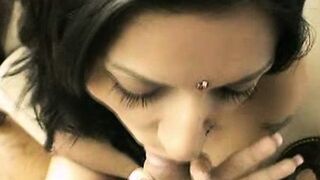 Indian Aunty Sucking Horny Husband In Desi Style