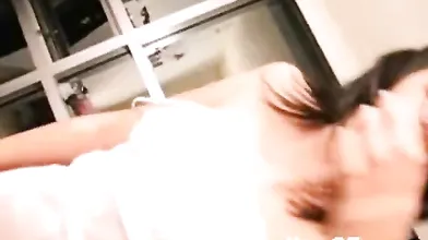 Indian Teen In White Erotic Lingerie