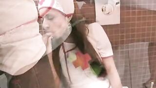 Indian Nurse Sucking Doctor Cock In Bathroom
