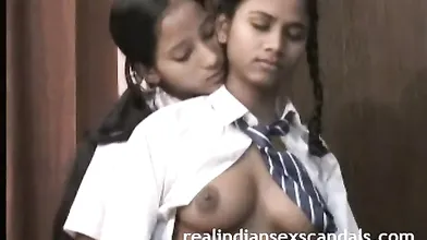 Indian School Girls Filmed By Teacher In Lesbian Sex