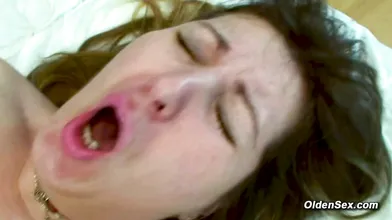 Busty BBW MILF Mira W trimmed pussy fucked in various positions