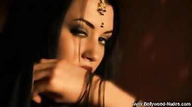 Serious Indian Striptease Artist