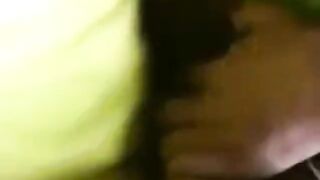 Indian girl pounded doggystyle and facial