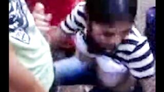 teen indian orgy outside by oopscams