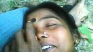 Indian Couple Having Sex Outdoors