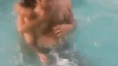 Indian college girl nude in pool