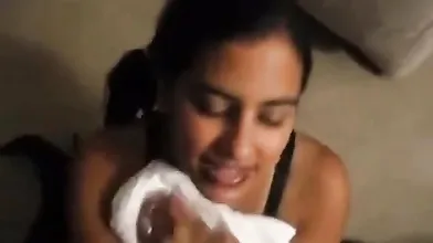 Indian Girl Sucks White Cock
