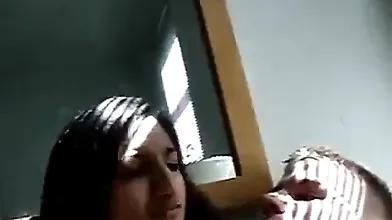 Indian Woman kissing her white boyfriend Desi NRI