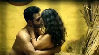 Hot Indian babe with big boobs slow hard fucking