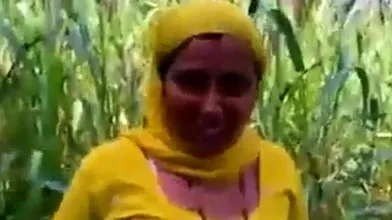 Indian fuck in a corn camp