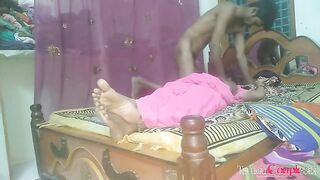 Desi Telugu Couple Celebrating Anniversary Day