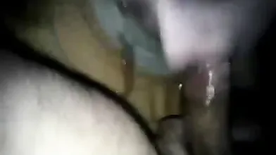Hot homemade indian chick gagging and swallowing