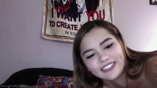 Indian Desi Teen In Glasses Squirting On Webcam