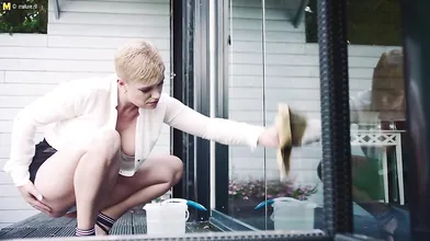 Sexy blonde Milf gets fucked in the ass