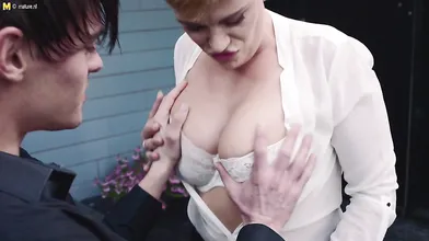 Sexy blonde Milf gets fucked in the ass